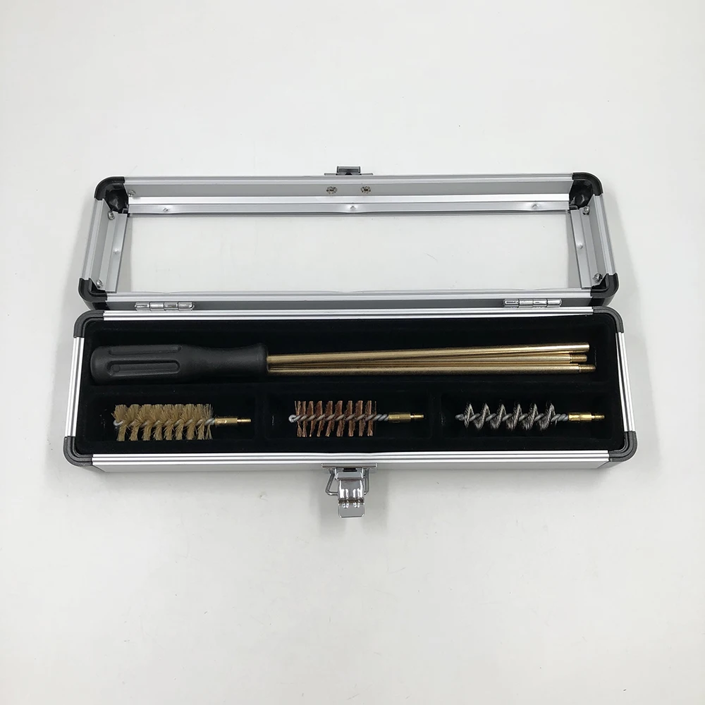 

Aluminum Case Customized 12ga 20ga 28ga .410ga Shot Gun Cleaning Kit