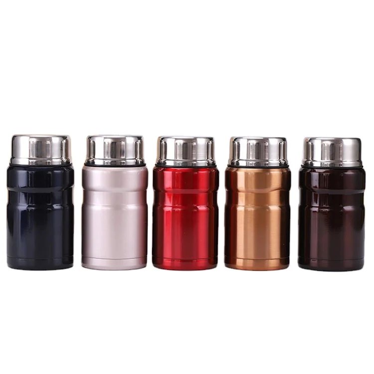 

MIKENDA 500ML Double Wall Thermal Soup Pot Insulated Food Vacuum Flask Container Stainless Steel food flask lunch box