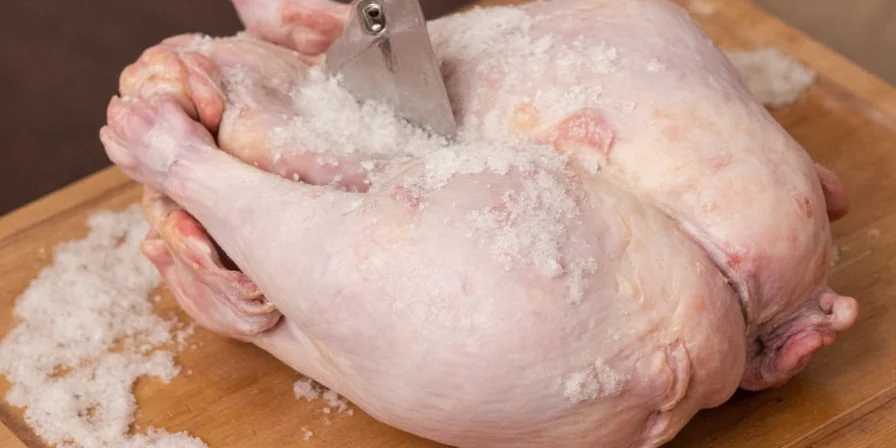 comparison of dry and wet brined chicken skins