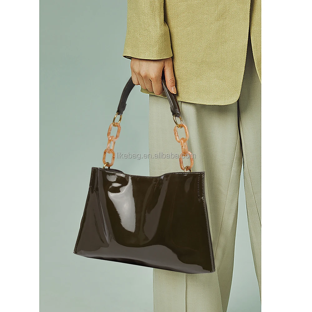 

LIKEBAG 2021 new fashion oil wax leather niche hand-held armpit bag crossbody luxury bag envelope shoulder handbags for women