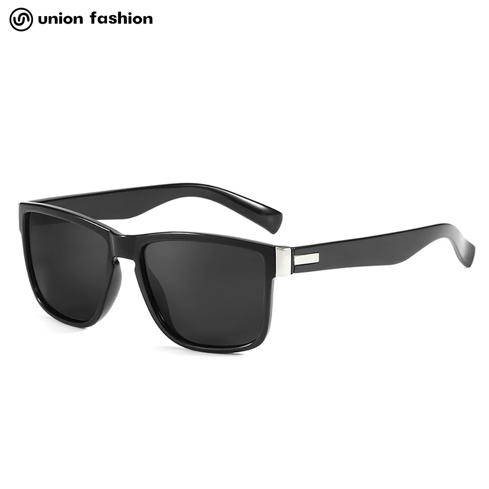 

Classic Basic Style Square Frame Large Lens Outdoor Sports Men Women Polarized Sunglasses, 5 colors