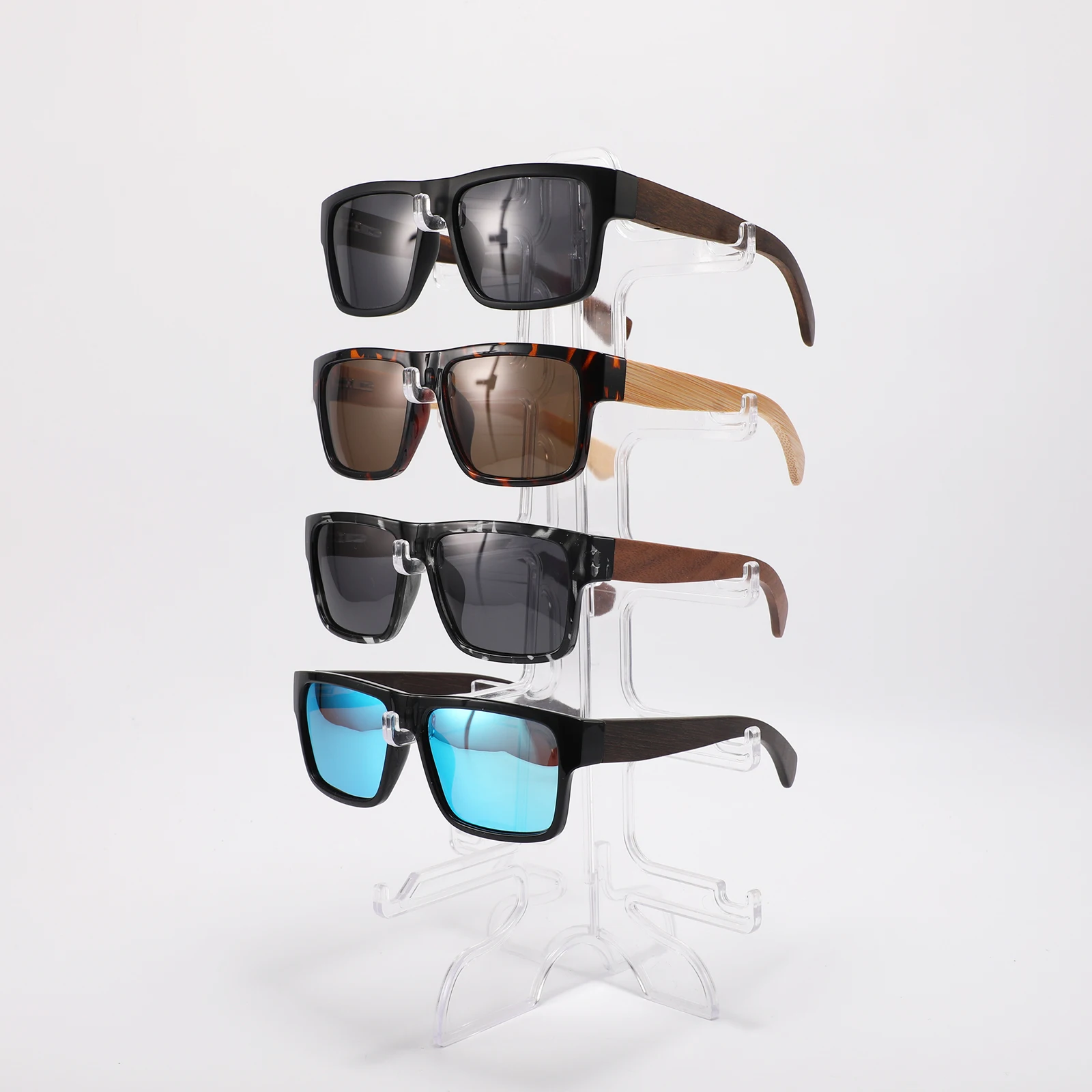 

Trending new arrival spring hinge eco-friendly bamboo wooden sunglasses for man 2022