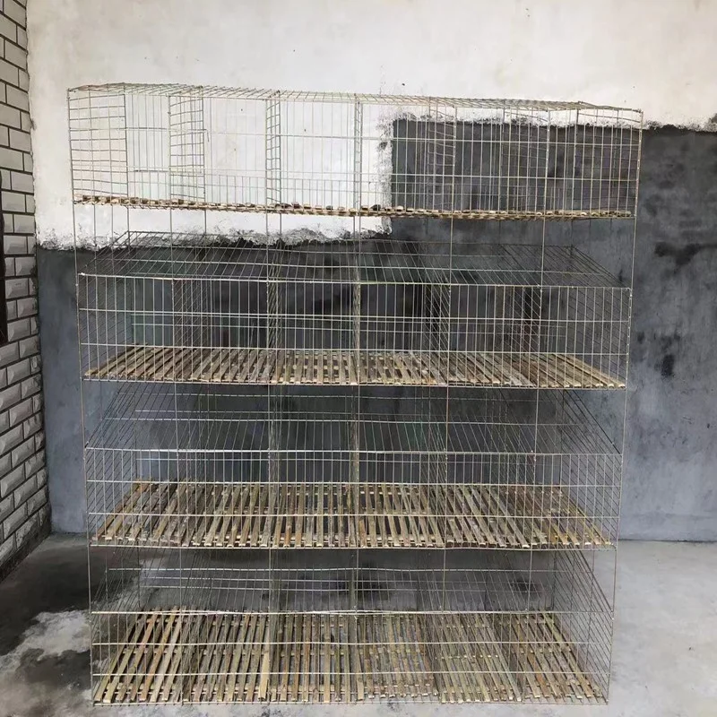 Easy Installation Commercial Rabbit Farming Cages / Rabbit Breeding