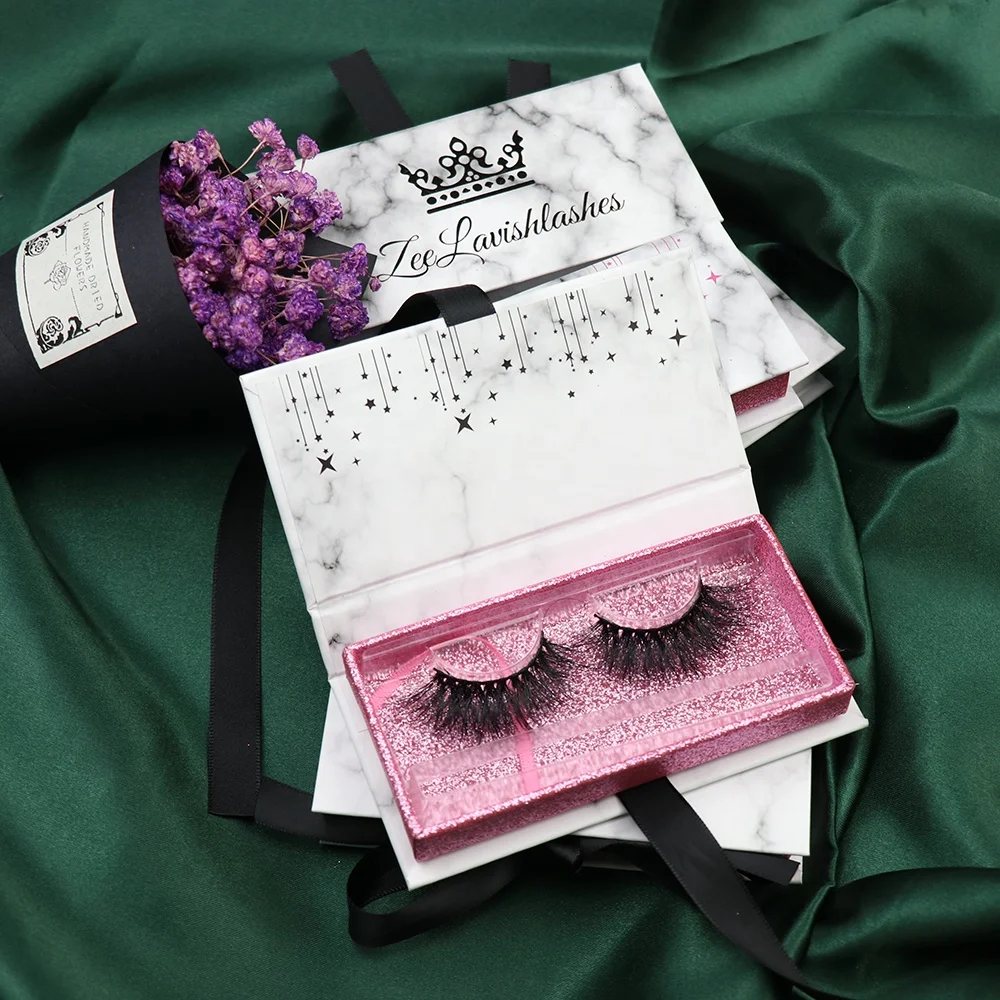 

Wholesale Real Siberian Strip Eyelash Case Private Label Mink Eyelashes And Custom Boxes 20 Mm 27 Mm Mink Eyelashes Vendor