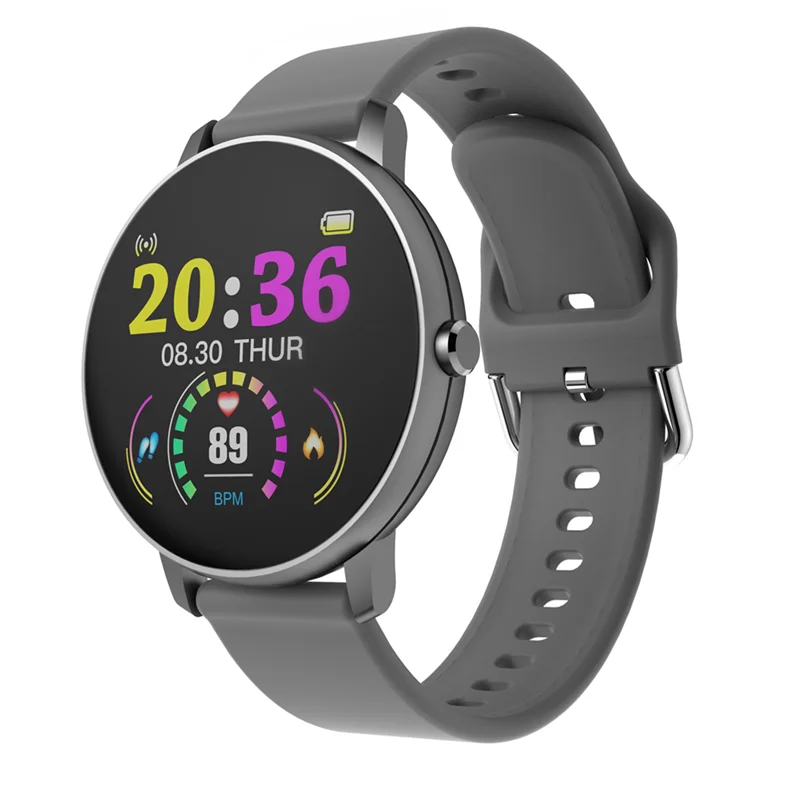 

2021 Factory Newest Design P8 Heart Rate Smart Watch With Camera Facebook Whatsapp Call Sports Smartwatch For Android Phone