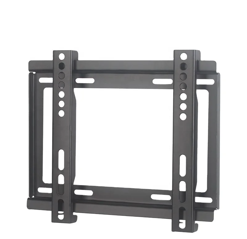 

Best Fixed TV Wall Mounting Bracket 32 Full Motion Sliding TV Mount Brackets Color Gift Box 200*200mm ZENO /OEM 14"-42" 25+15mm