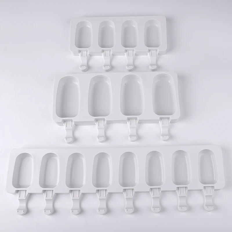 

Silicone Popsicle Mold Silicone Cake Pop Mold Cakesicle Molds for DIY Ice Cream Bar Reusable Easy Release Ice Pop Maker with Lid, As shown
