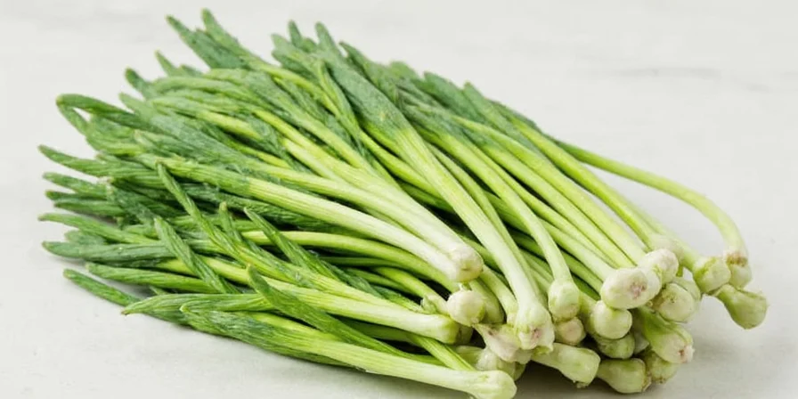 Silica gel packets next to dried chives