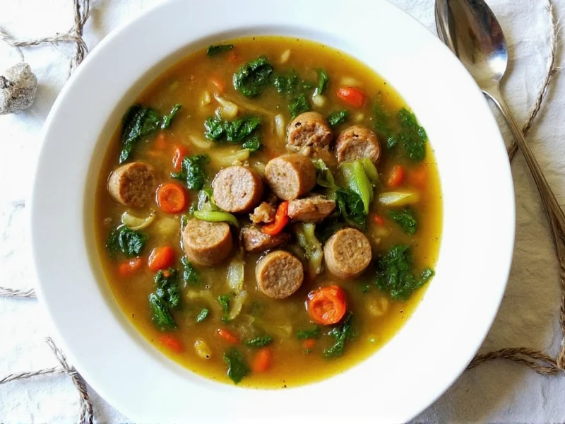 Sausage Spinach Soup: Quick Recipe & Nutrition Guide
