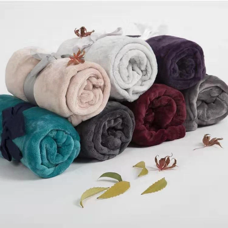 
2020 super soft Children flannel throw blanket cheap baby blanket baby swaddle blanket 