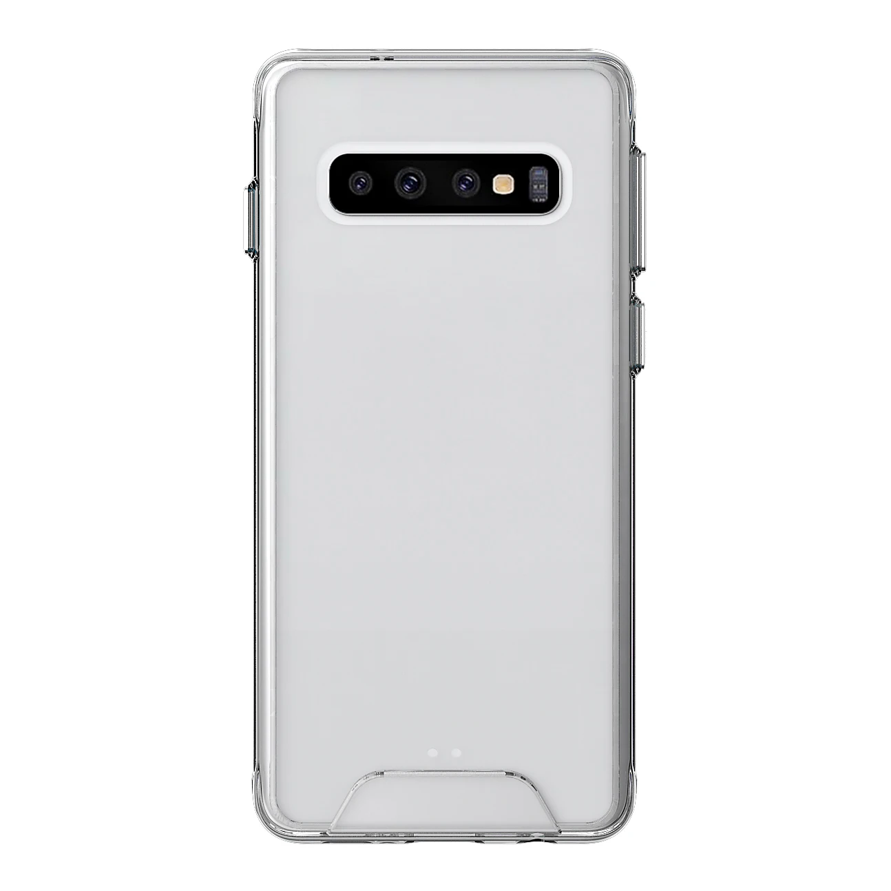 

Soft rubber transparent smart phone case ultra thin crystal clear anti-drop mobile accessories for Samsung S10 Plus