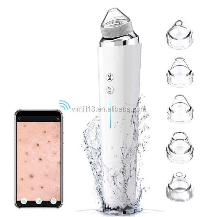 

Private Label Face Beauty Equipment Ultrasonic Acne Removal Suction Extractor Electric Facial Set Pore Cleaner Vacuum Blackhead