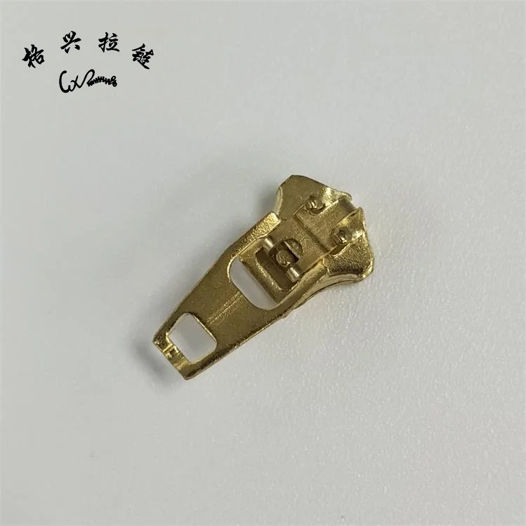 

Custom No 4.5 Semi Auto Lock Iron YG Zipper Slider For Denim Jeans