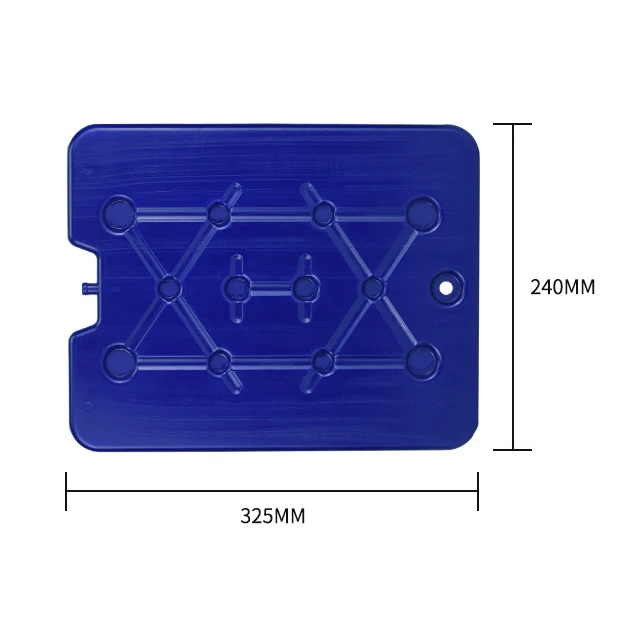 
1000g ice bricks Factory Supply Customized Reusable Plastic Ice Cooler Box Portable Ice pack 
