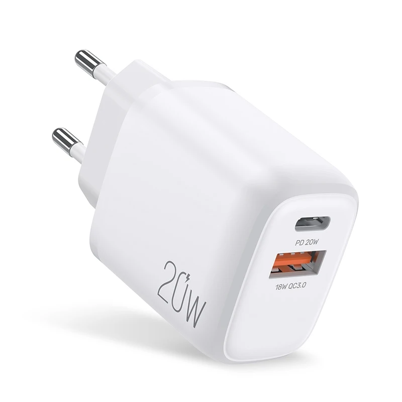

fast charger usb type c PD 20w usb pd charger for phone12, White