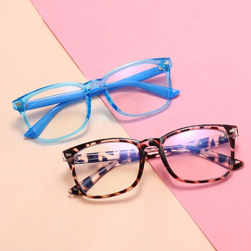 

Xunting Eyewear Blue Light Glasses Custom Rice Nails Cuhk Children Can Be Equipped with Myopia Glasses, 8colors