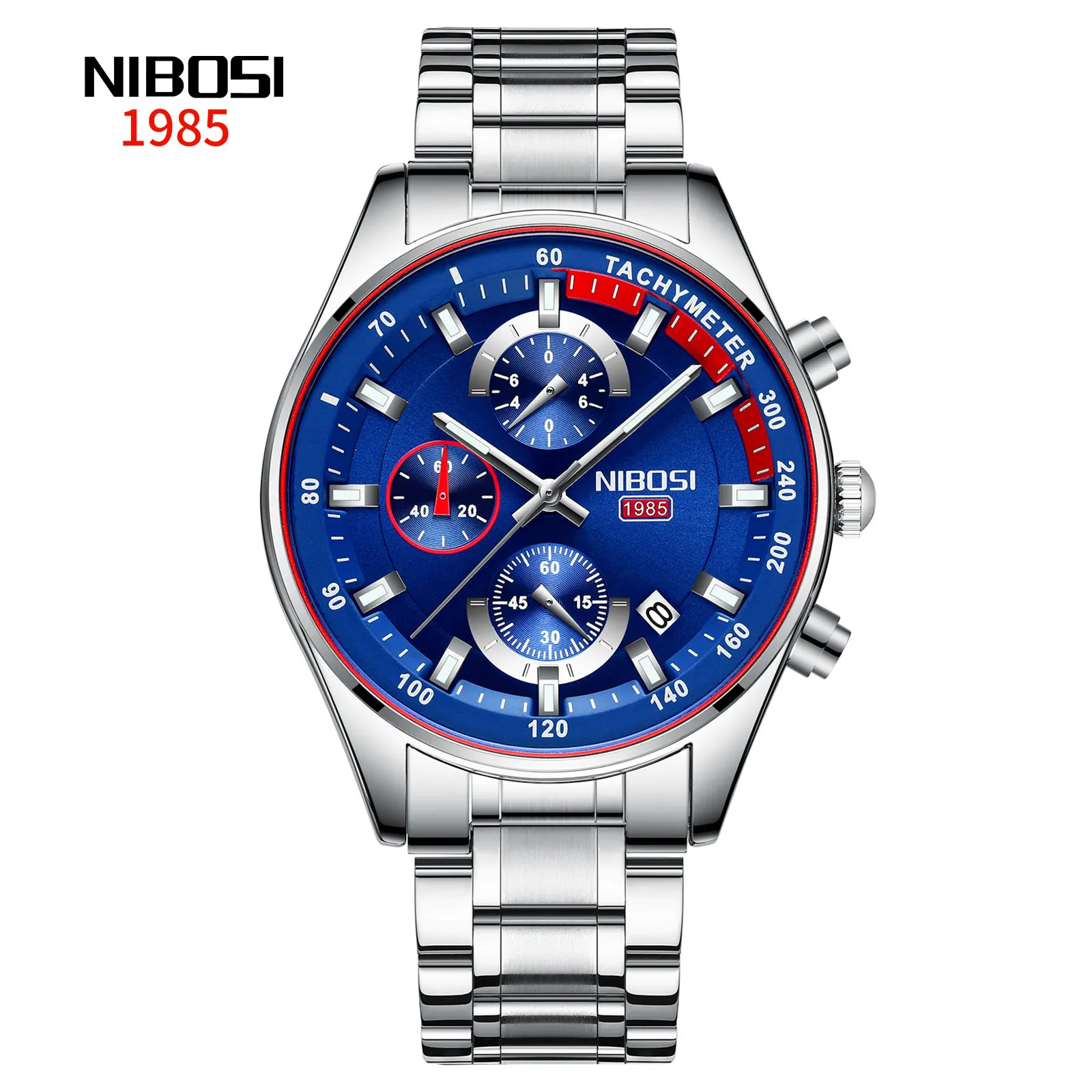 

2021 NIBOSI 2375 quartz Men Hot Sale Watches Men Wrist New Quartz Watch Factory Wristwatches