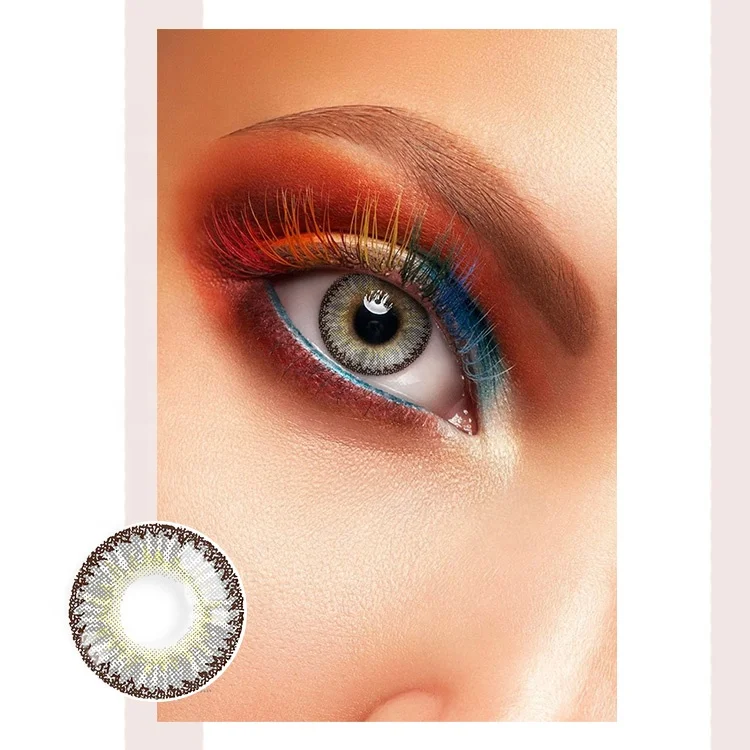 Realkoko Wholesale DUDU Big Eyes Korea Contact Lenses Soft Low Cost HEMA Lenses of Eyes Lentilles de Contact