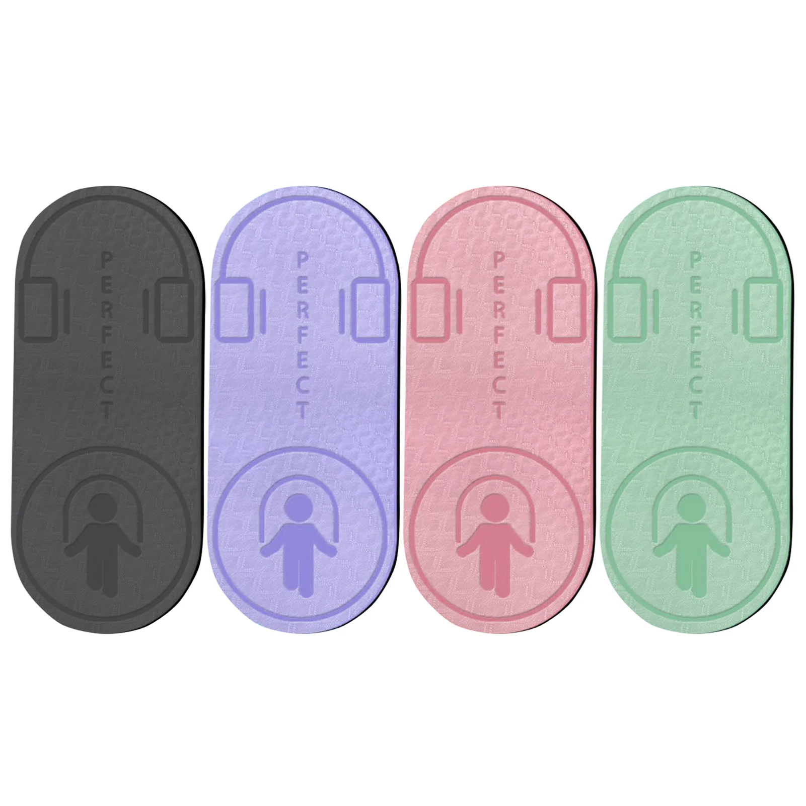 

Shock Absorption Mute High-density Rope Skipping Floor Mat equipment skipping mat, Black, green ,blue, pink
