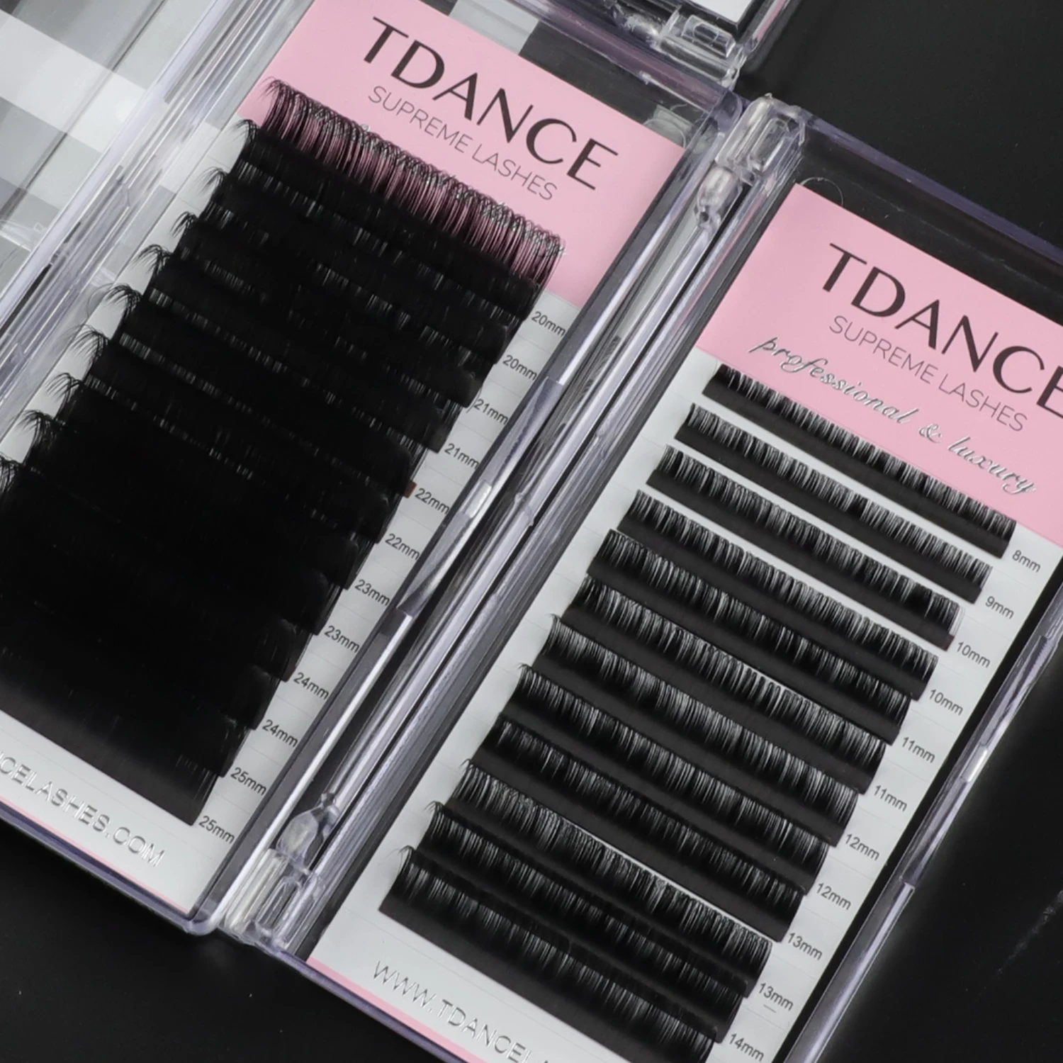 

TDANCE Supplier Individual Eyelash Extension Handmade Premium Mink Lashes Beautiful Eyelash Extensions, Natural black