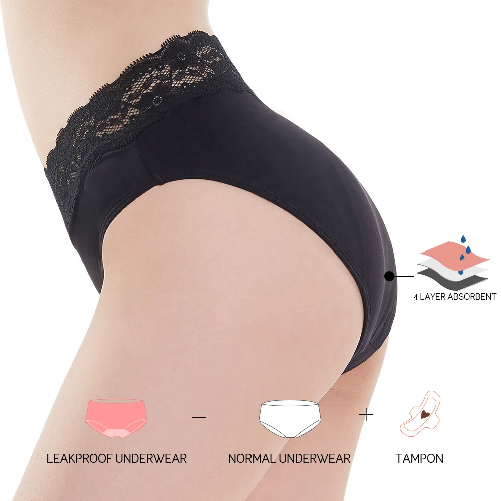 

Replace Pads Postpartum Panties menstrual leakproof Cotton Female incontinence underwear Panties adult Functional Underwear