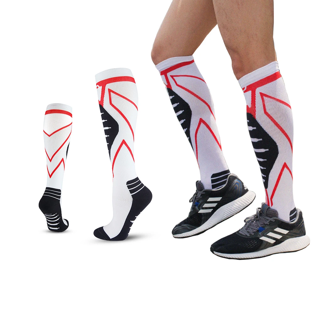 

Athletic professional sports Fit 20-30 mmHg Compression Socks for Men and Women, Custom color
