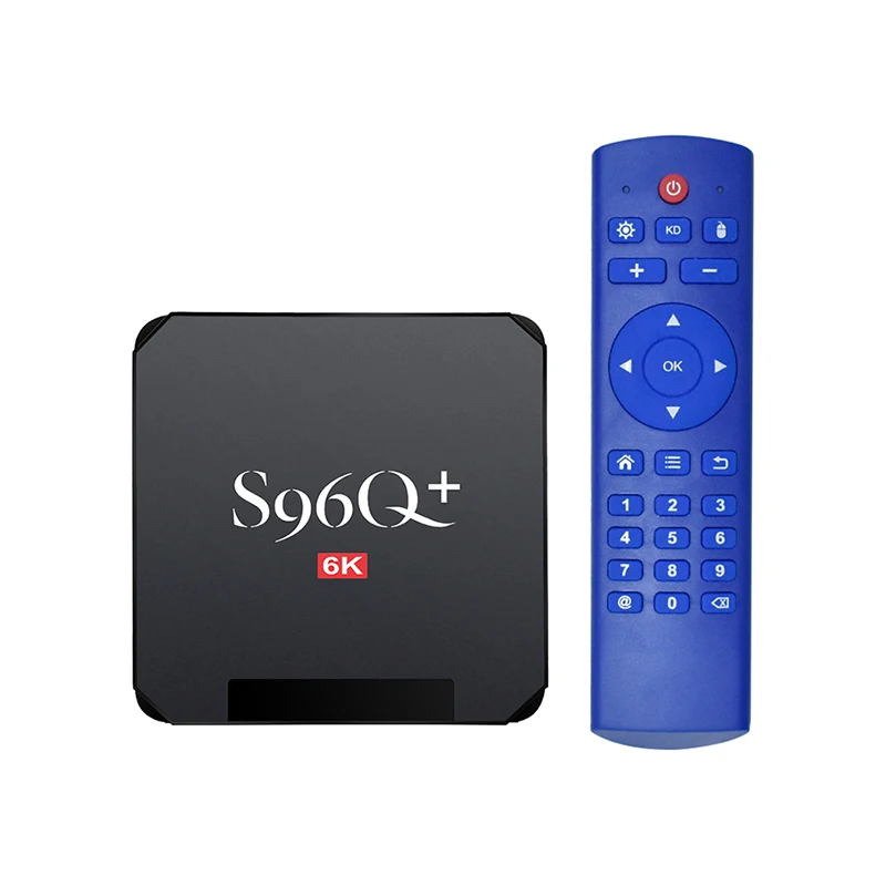 

Cheapest 4GB 32GB S96Q+ Android 10.0 Smart TV BOX Allwinner H616 Media Player 6K Set Top Box