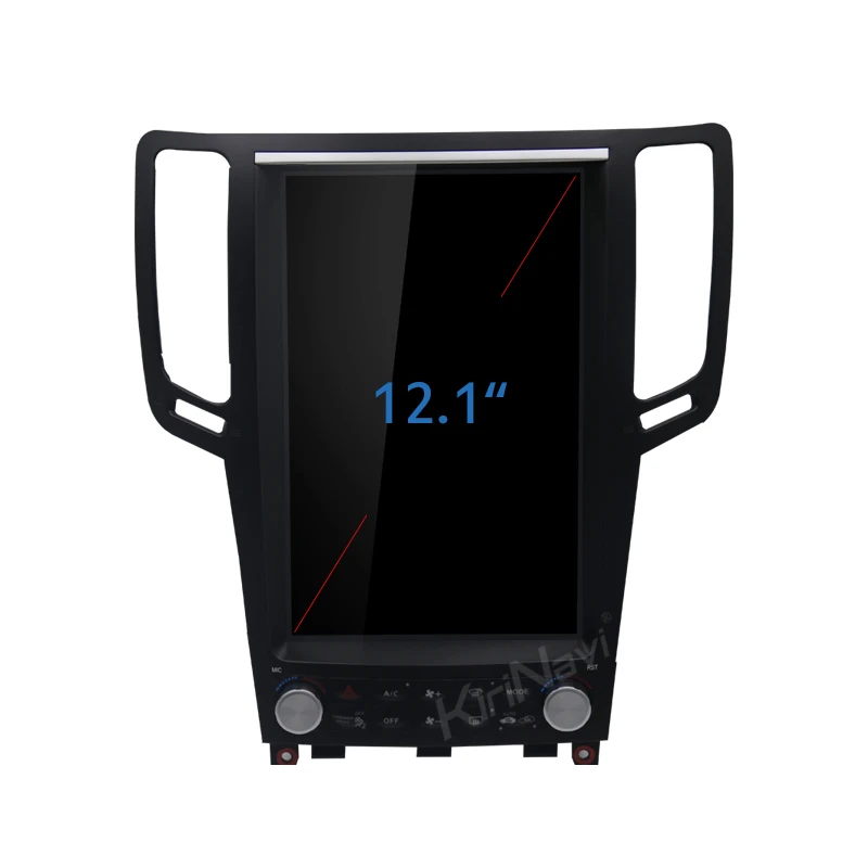 

KiriNavi Vertical Screen 12.1" Android 7.1 car radio navigation system For Infiniti G25 G35 G37 2007 - 2013 car audio system