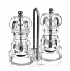 Attractive and durable clear kitchen mills Clear Acrylic Lucite Salt & Pepper Mill Shaker & Grinder Set