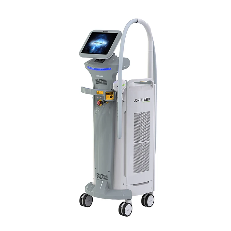 

Laser 755 808 1064 Alexandrite Laser Hair Removal Beauty Equipment Diode Laser 755 808 1064, Black red white gray