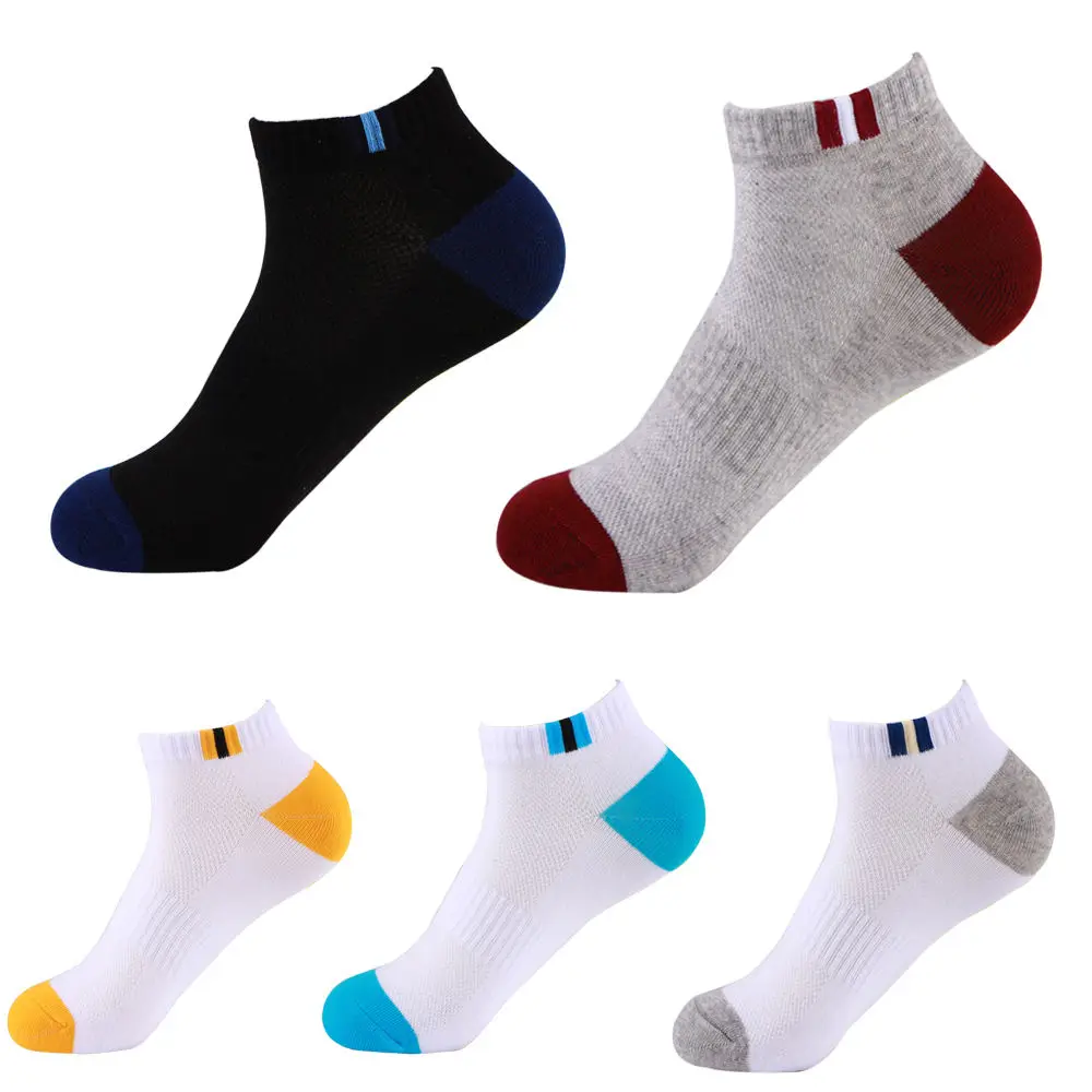 

Newest Design High Grade Mens Breathable Ankle Socks Soft Cotton Sports Hot Sale Gift Set Good Quality Mens Socks For Autumn