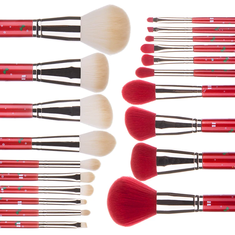 

Fancy Christmas Gift Cute Natural Gold Designer Makeup Brush Sets