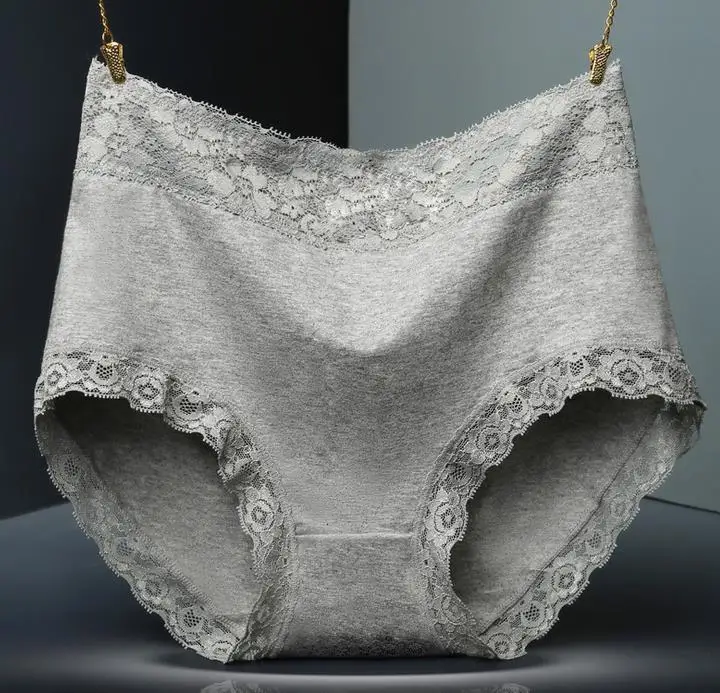 

High Waist Panty Women Underwear Cotton Tummy Control Panties Plus Size Panties for Women, 6 colors