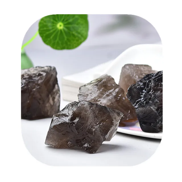 

Wholesale natural smoky quartz tumbled stone