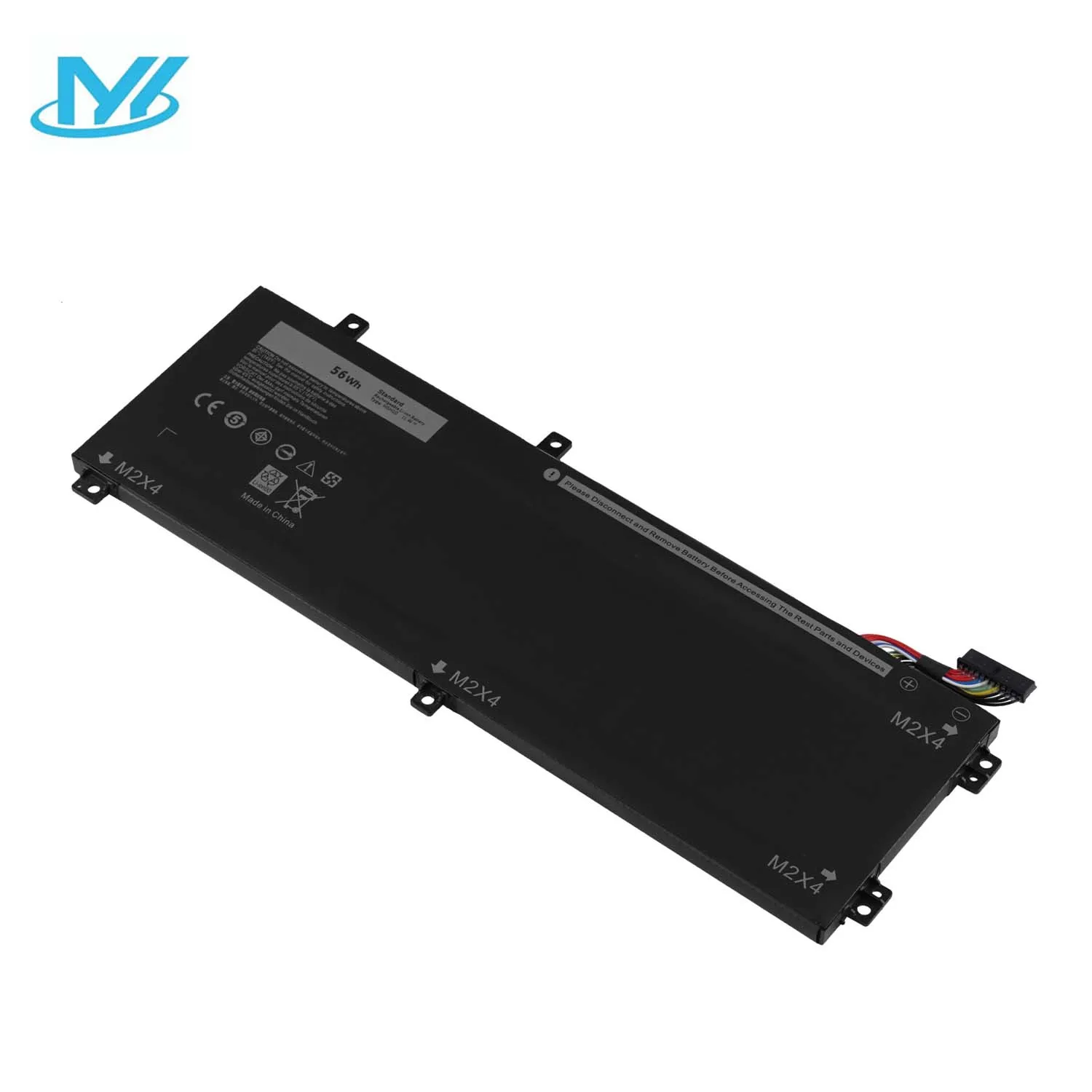 

H5H20 11.4V 55Wh 4820mAh Wholesale replacement Laptop Battery Newest Rechargeable For DEL Laptop XPS 15 9560 9570 1845 M5520