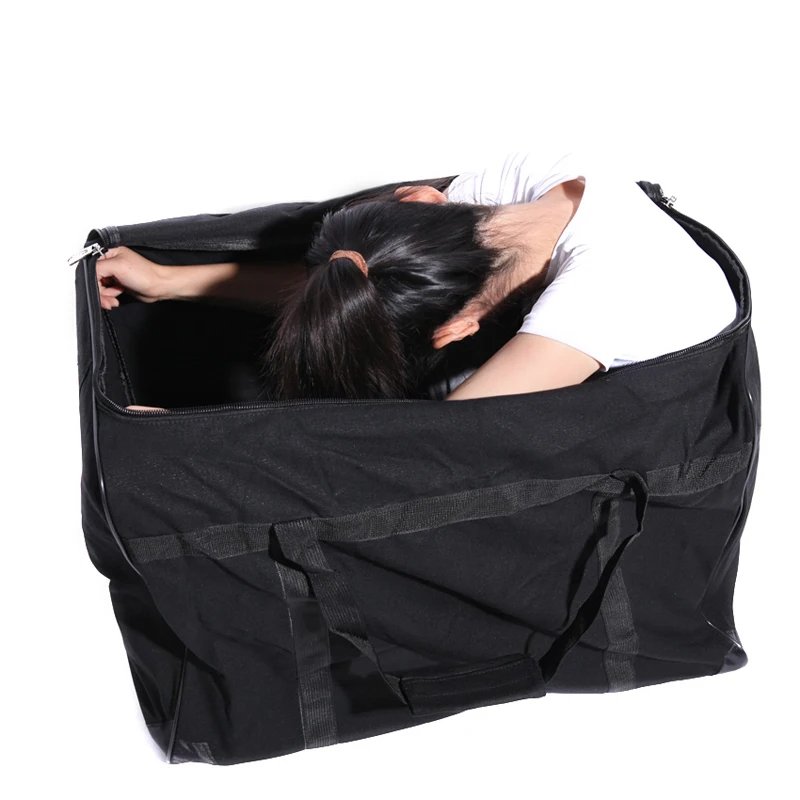 

140 liter extra large capacity thickened 158 air consignment bag canvas bag to study abroad immigration luggage bag moving
