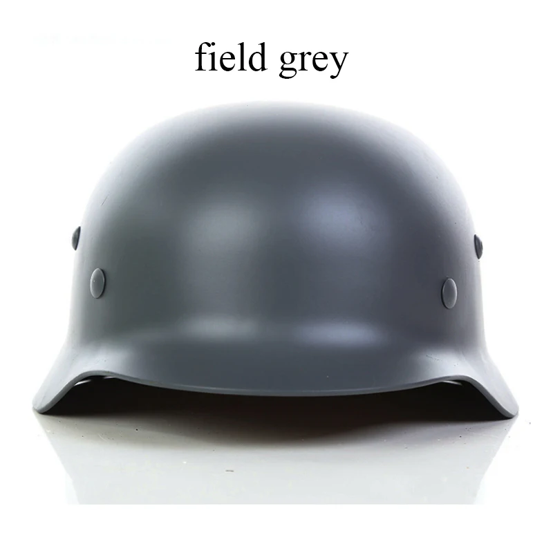 
High Quality German M35 Helmet Steel Helmet Black Green Grey Tactical Airsoft Helmet Military Special Force Safety Equipment 