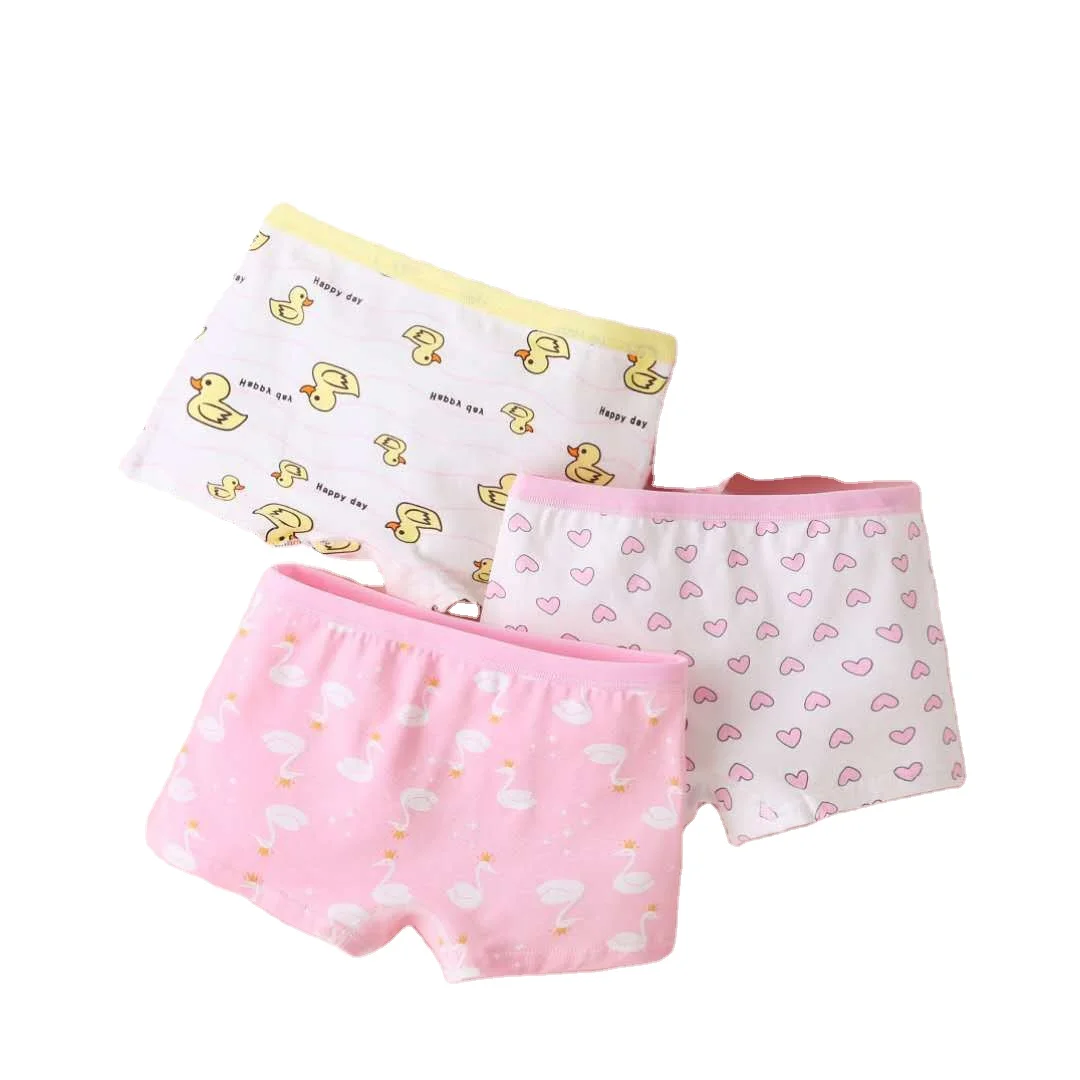 

Factory supply 4-13 Years old cotton kids panties seamless underwear kids, Mix