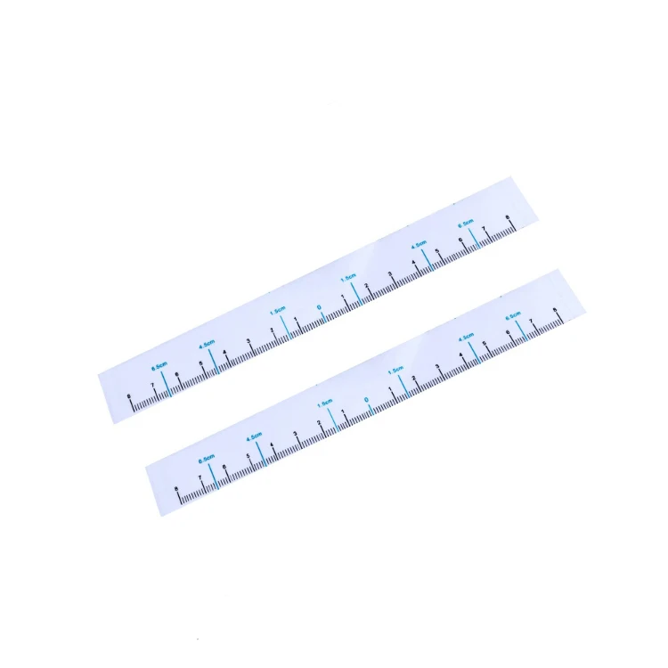 

Economical Transparent Eyebrow Ruler Sticker Disposable for Convenient to Measure and Locate Eyebrows