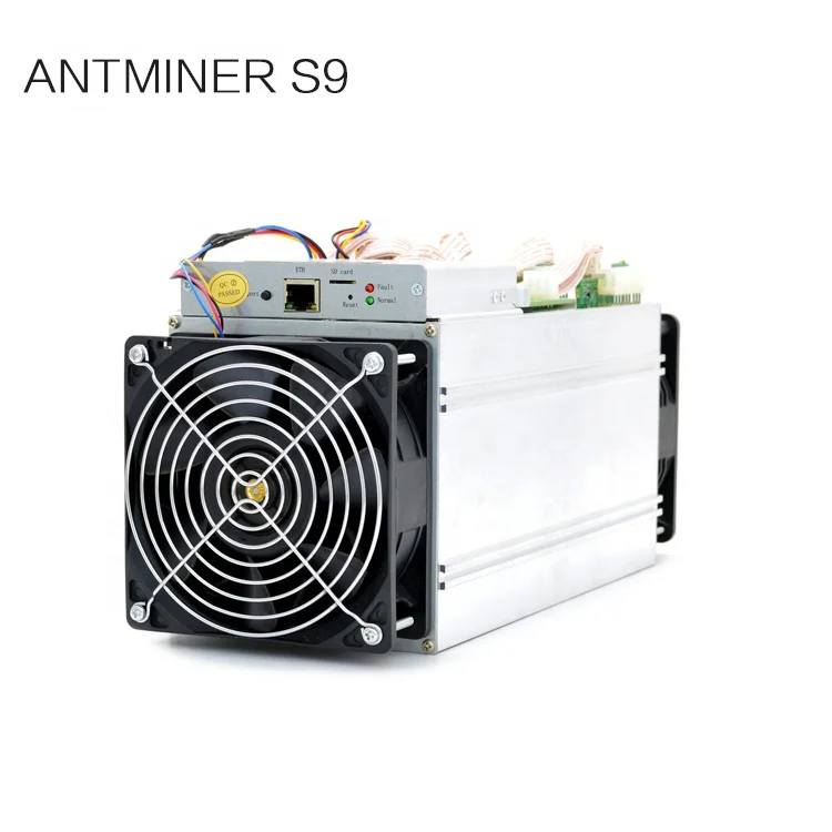 

Second hand miner used s9 13.5T/14TH with 1800w psu bitmain antminer s9j 14.5T s9 s9i bitcoin miner machine atminer s9