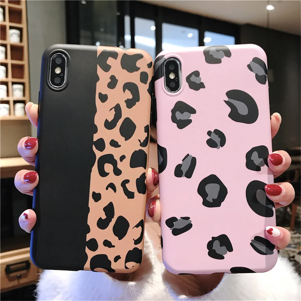 

Lovebay Leopard Print Phone Case For iPhone12 7 8 Plus X XS XR 11Pro XS Max Luxury Colorful Soft TPU For iPhone 11 Back Cover