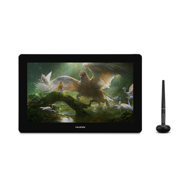 

HUION Kamvas Pro 16 4K Plus UHD LCD 1200:1 Contrast Ratio drawing graphic monitor tablet with pen