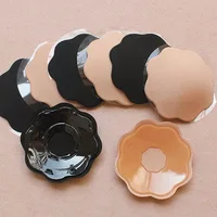 

Wholesale Mature Nude Sexy Dress strapless Backless Adhesive Open Cup Invisible Silicone Bra