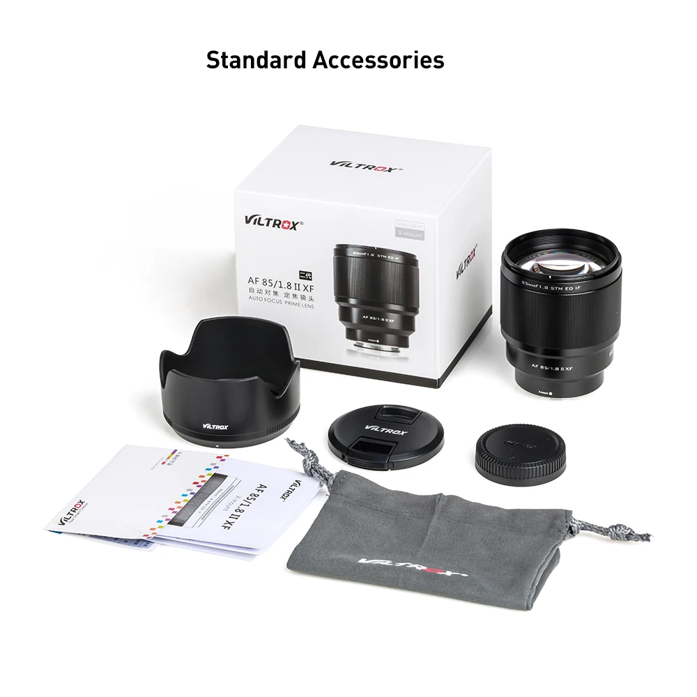 Viltrox 85mm F1.8 II STM AF Portrait Prime Lens for Fujifilm X