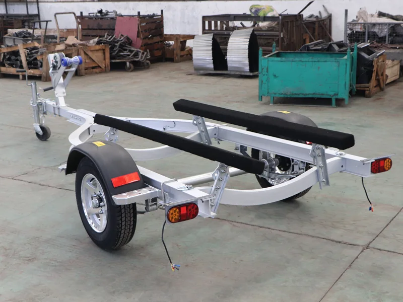 China Lubo Wholesale Small Aluminium Boat Trailer Frame Boat Trailer ...