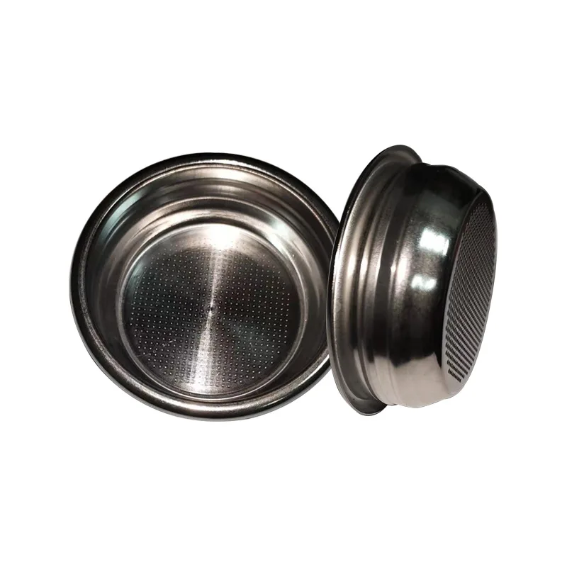 

58mm 2 Cups Stainless Steel Coffee Machine Portafilter Basket