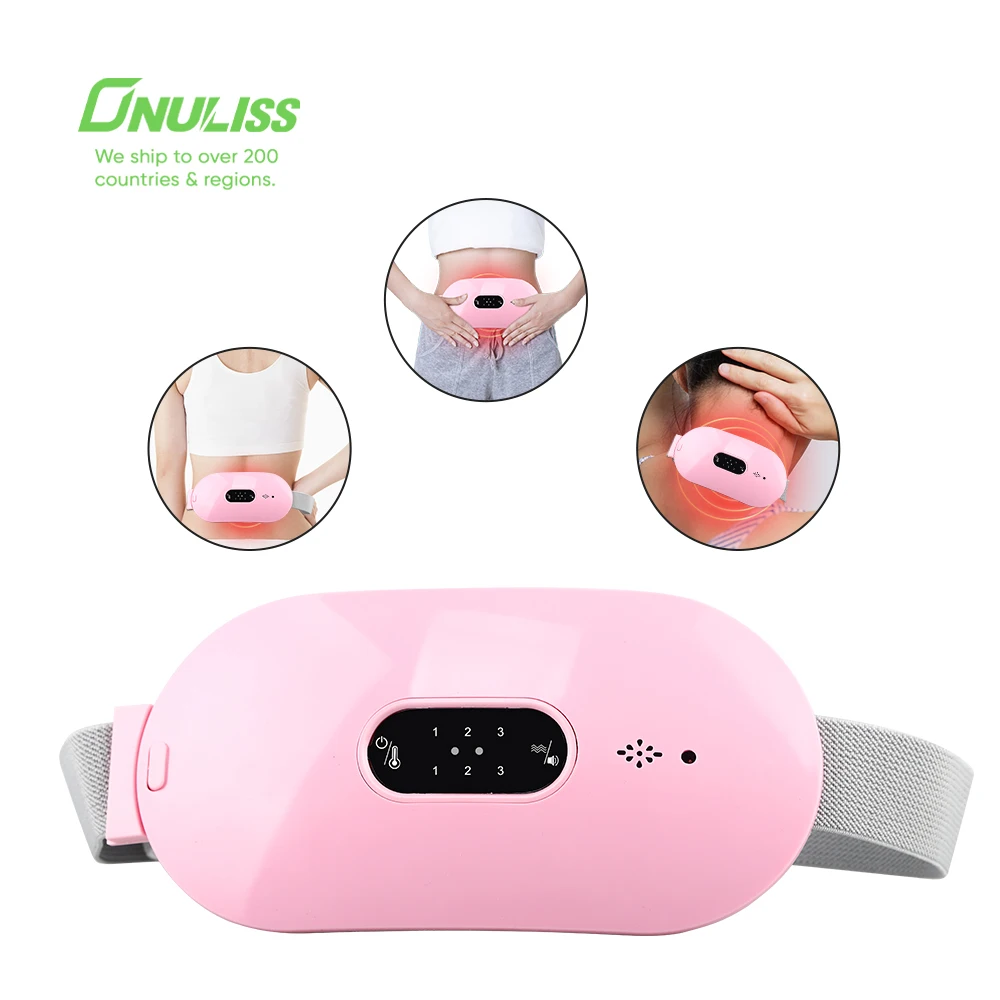 

Menstrual Pain Heating Pad therapy Heat Air Compression Relief Warmer Female Personal Massager Period Pain Relief Patch