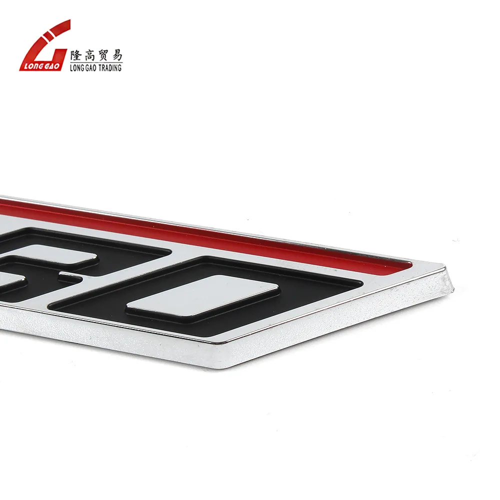 Make Your Own Custom Made Chrome Abs Plastic Car Emblem 3d Logo Car