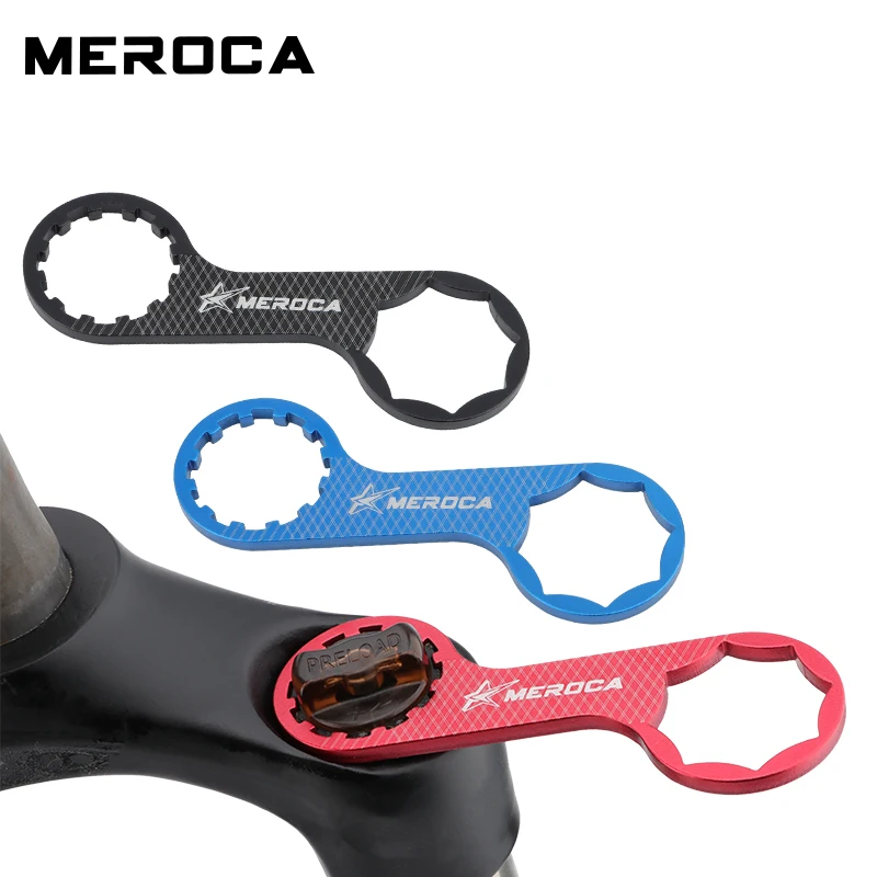 

MEROCA Aluminum alloy for XCM XCR XCT RST MTB front fork cap wrench removal tool