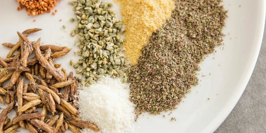 Hand-labeled jar of homemade Herbes de Provence